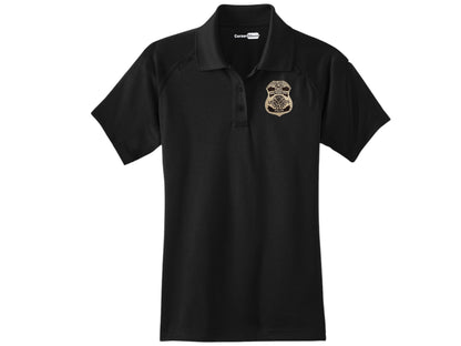 WOMEN'S DHS FPS BADGE POLO-CS411