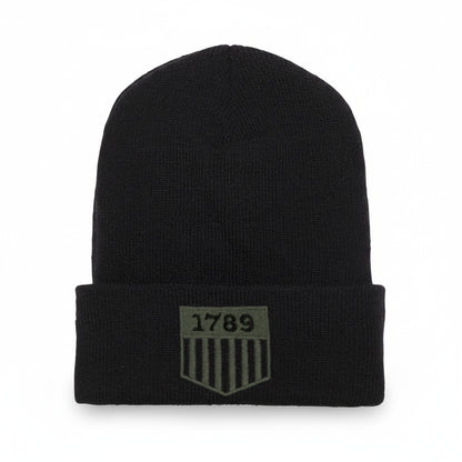 1789 SHIELD CUFFED KNIT BEANIE