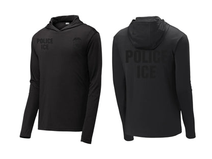 POLICE ICE WICKING HOODED PULLOVER-ST358