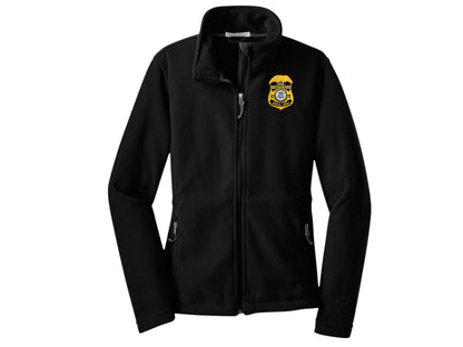 WOMEN'S DHS FPS BADGE FLEECE FULL ZIP JACKET-L217