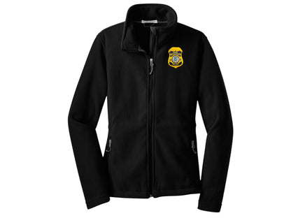 WOMEN'S DHS FPS BADGE FLEECE FULL ZIP JACKET-L217