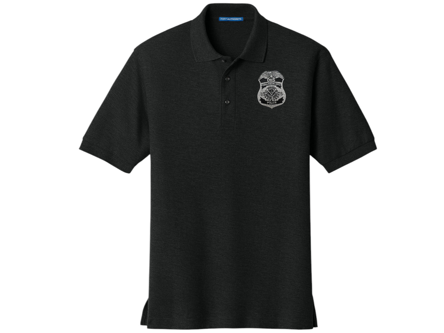 MEN'S DHS FPS BADGE PORT AUTHORITY POLO - K500
