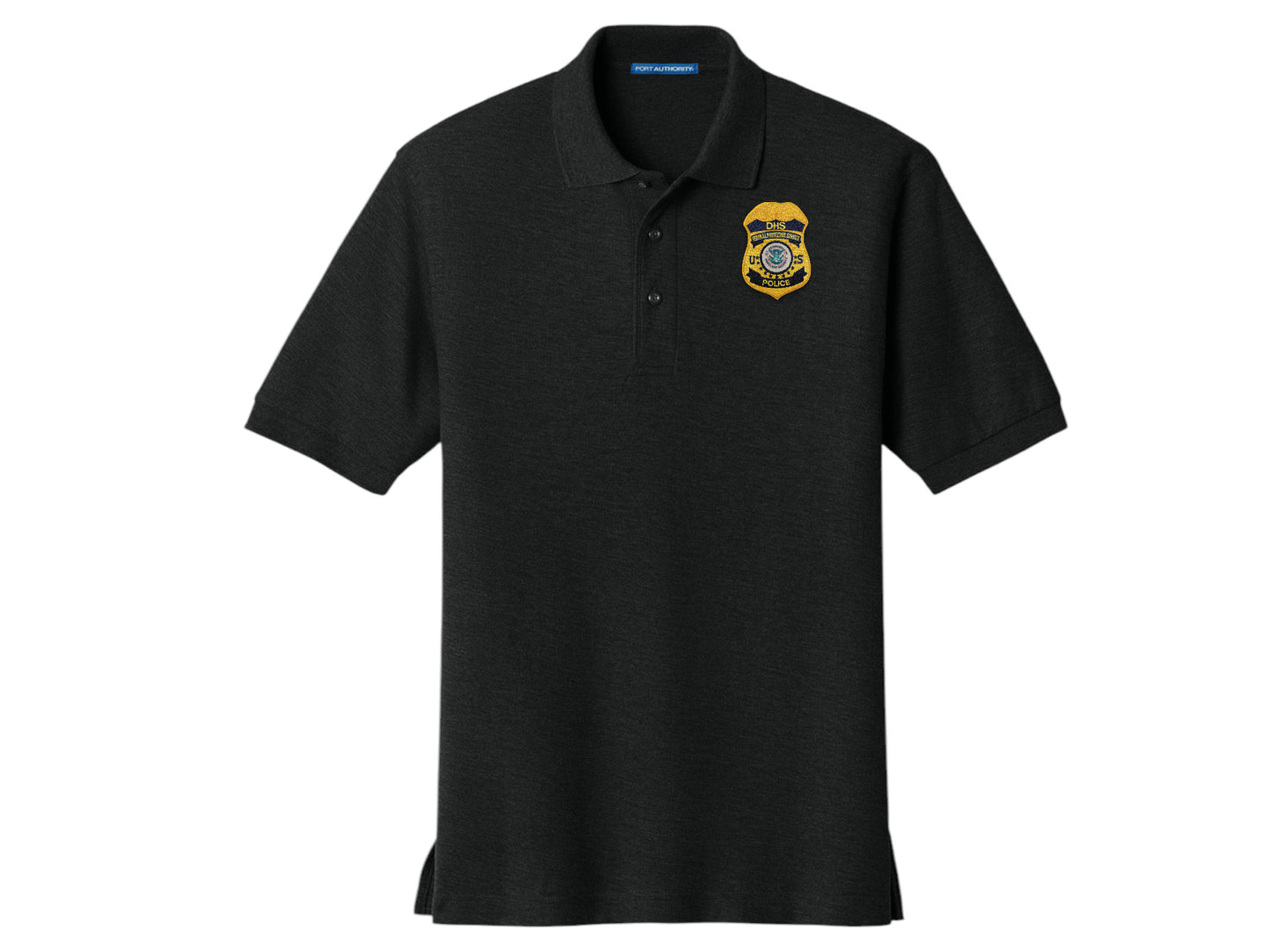 MEN'S DHS FPS BADGE PORT AUTHORITY POLO - K500