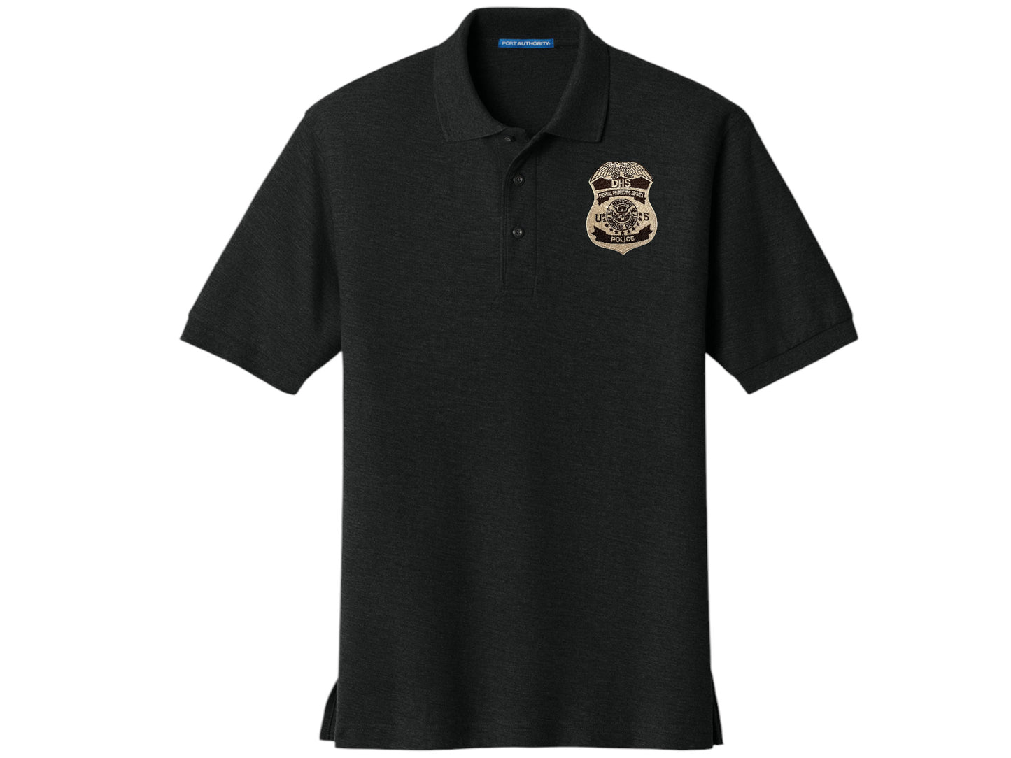 MEN'S DHS FPS BADGE PORT AUTHORITY POLO - K500