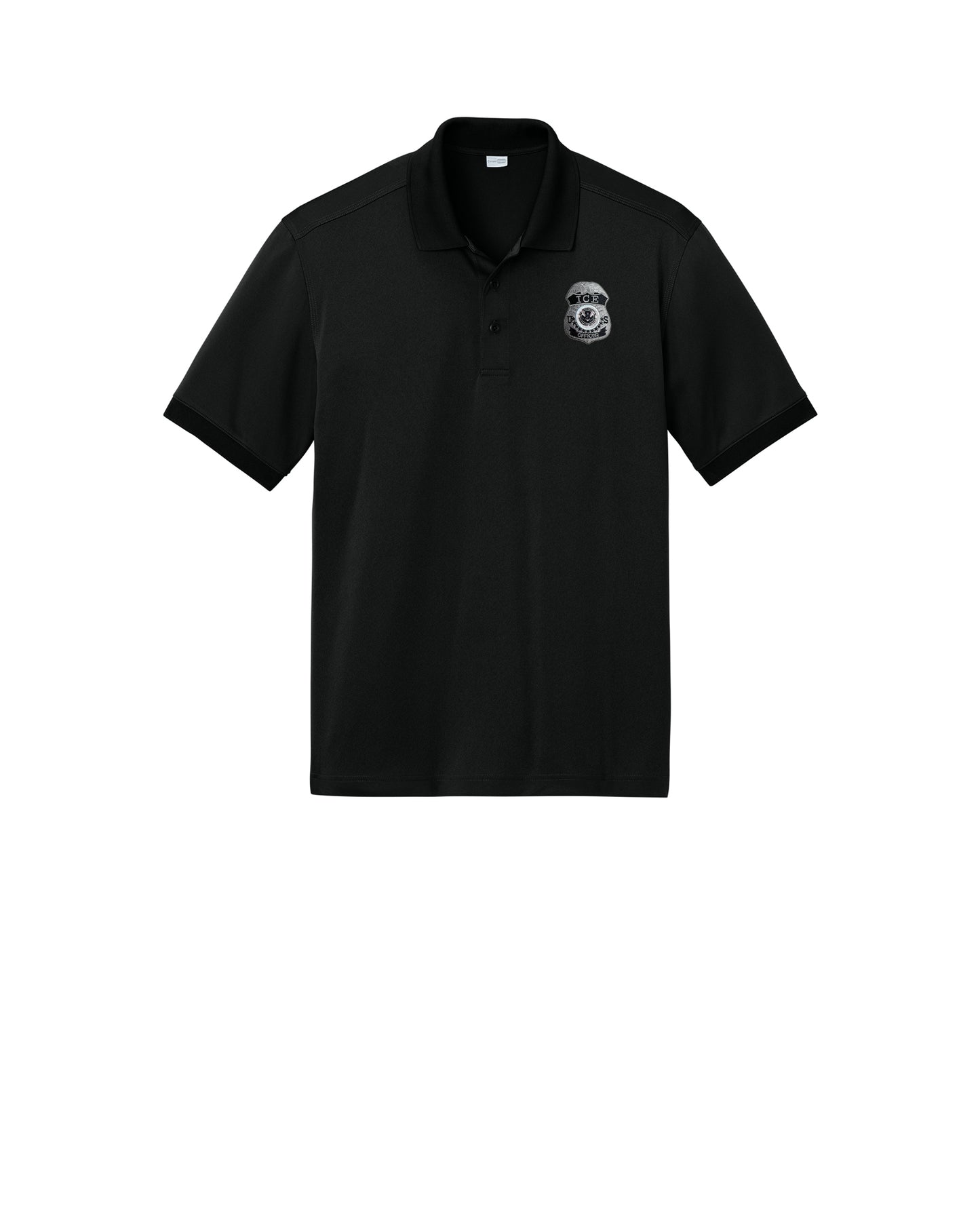 CS450 WORKWEAR PRO POLO WITH ICE OFFICER BADGE