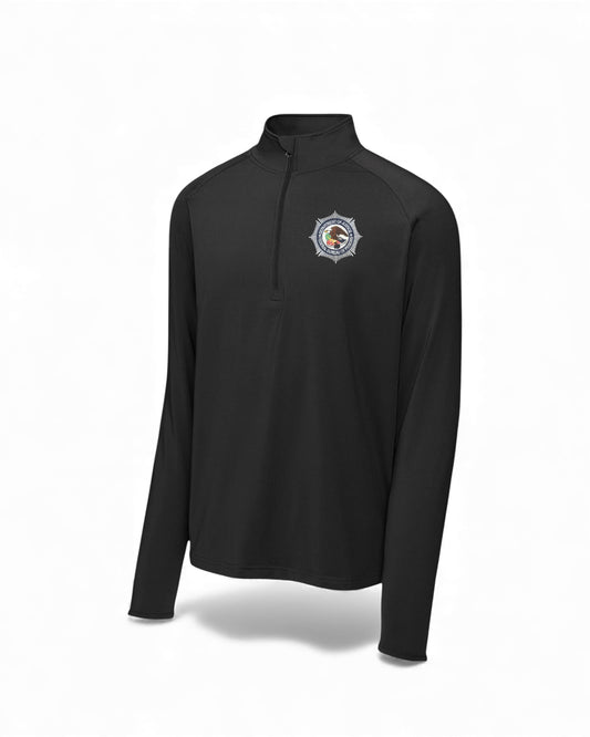 MEN'S BOP SPORT TEK 1/2 ZIP PULLOVER-ST850