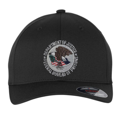 BOP EMBROIDERED BADGE or Seal ON FLEXFIT HAT