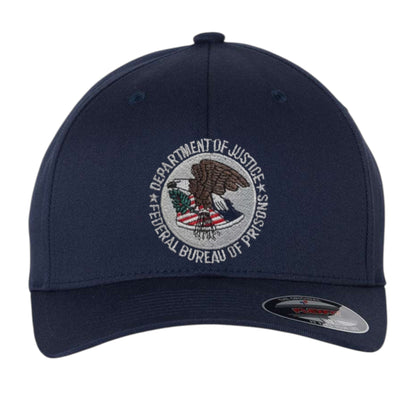 BOP EMBROIDERED BADGE or Seal ON FLEXFIT HAT
