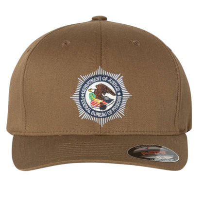 BOP EMBROIDERED BADGE or Seal ON FLEXFIT HAT