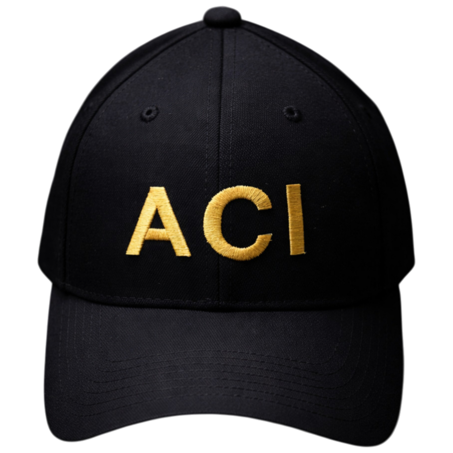 ACI EMBROIDERED GOLD LETTERS FLEXFIT HAT
