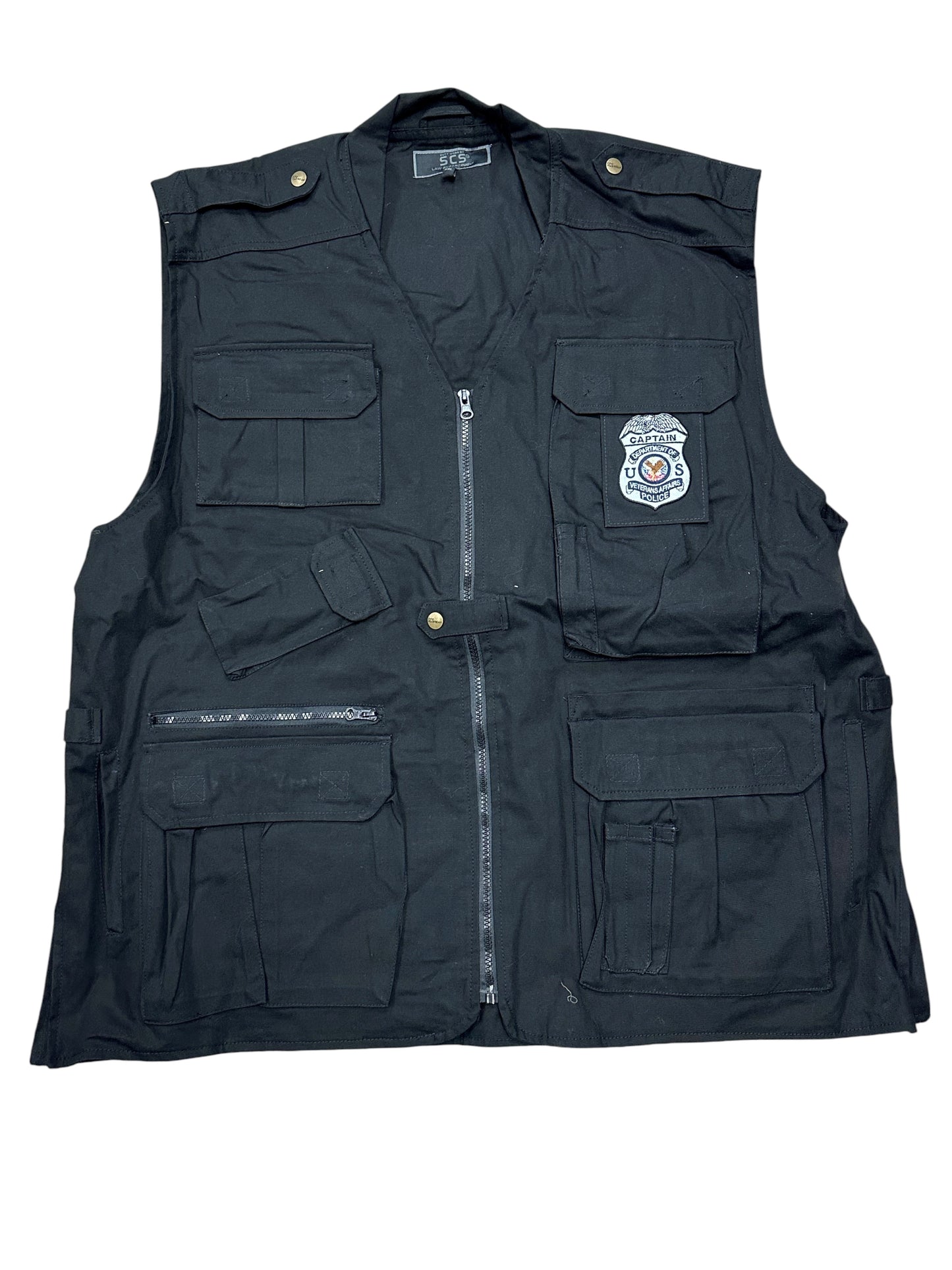 CLEARANCE: SCS TACTICAL VEST-BLACK