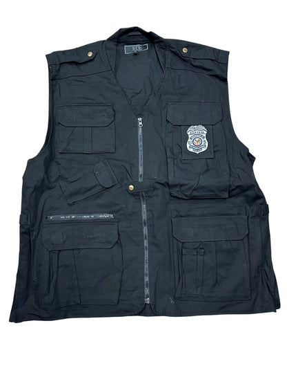 CLEARANCE: SCS TACTICAL VEST-BLACK