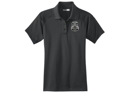 WOMEN'S DHS FPS BADGE POLO-CS411