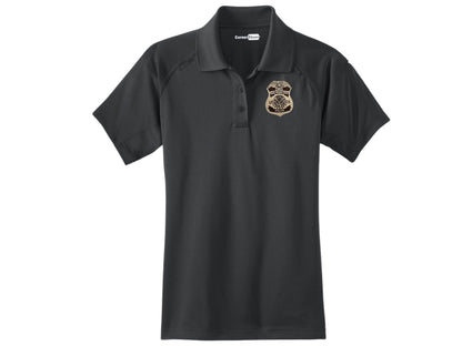 WOMEN'S DHS FPS BADGE POLO-CS411