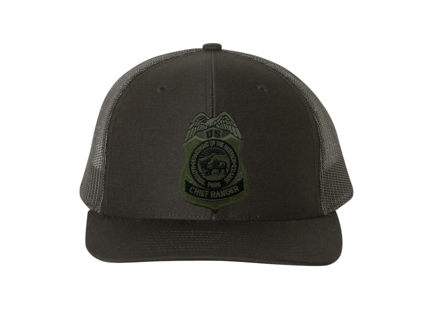 NPS BADGE ON RICHARDSON HAT
