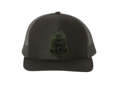 NPS BADGE ON RICHARDSON HAT