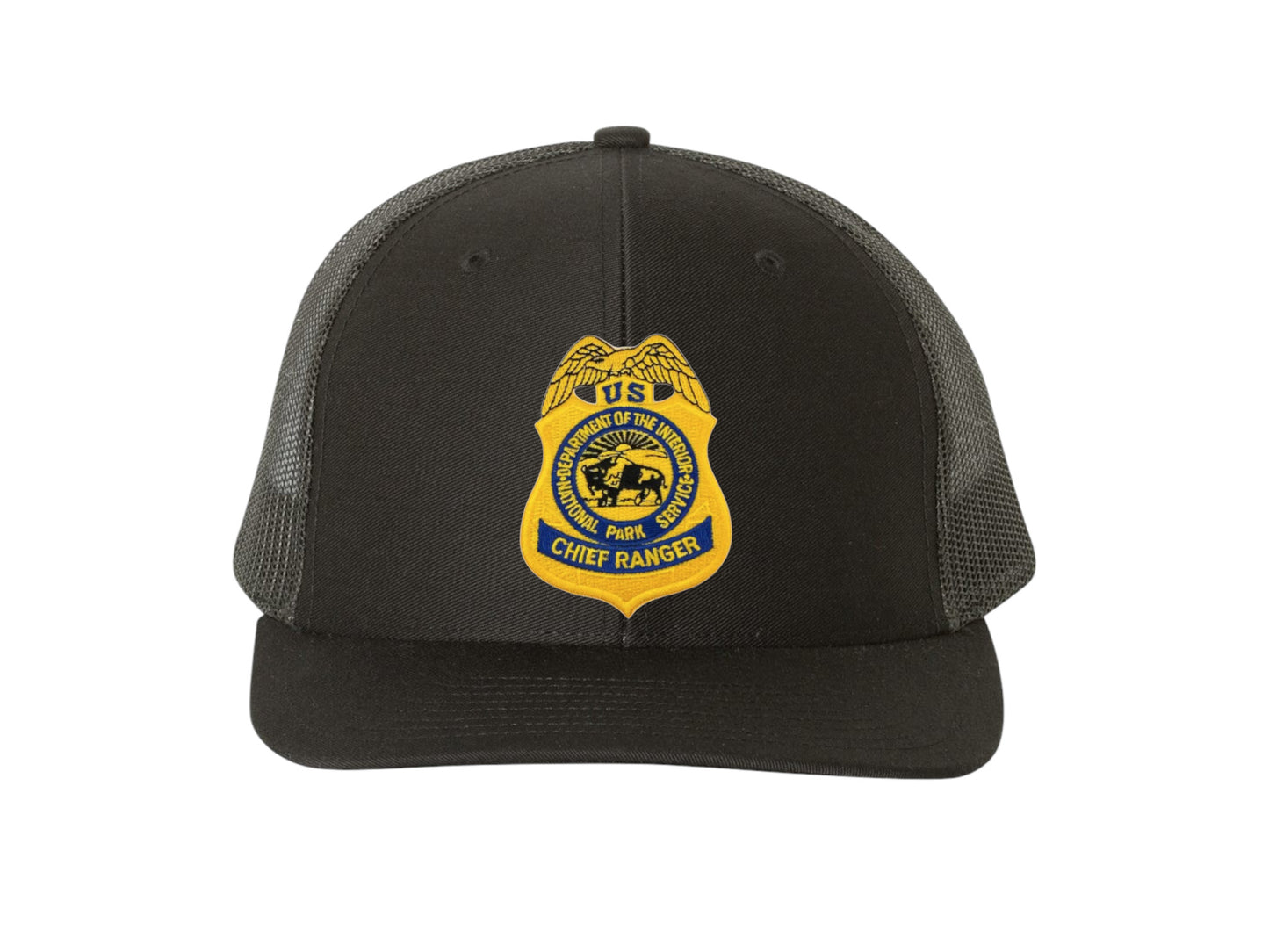 NPS BADGE ON RICHARDSON HAT