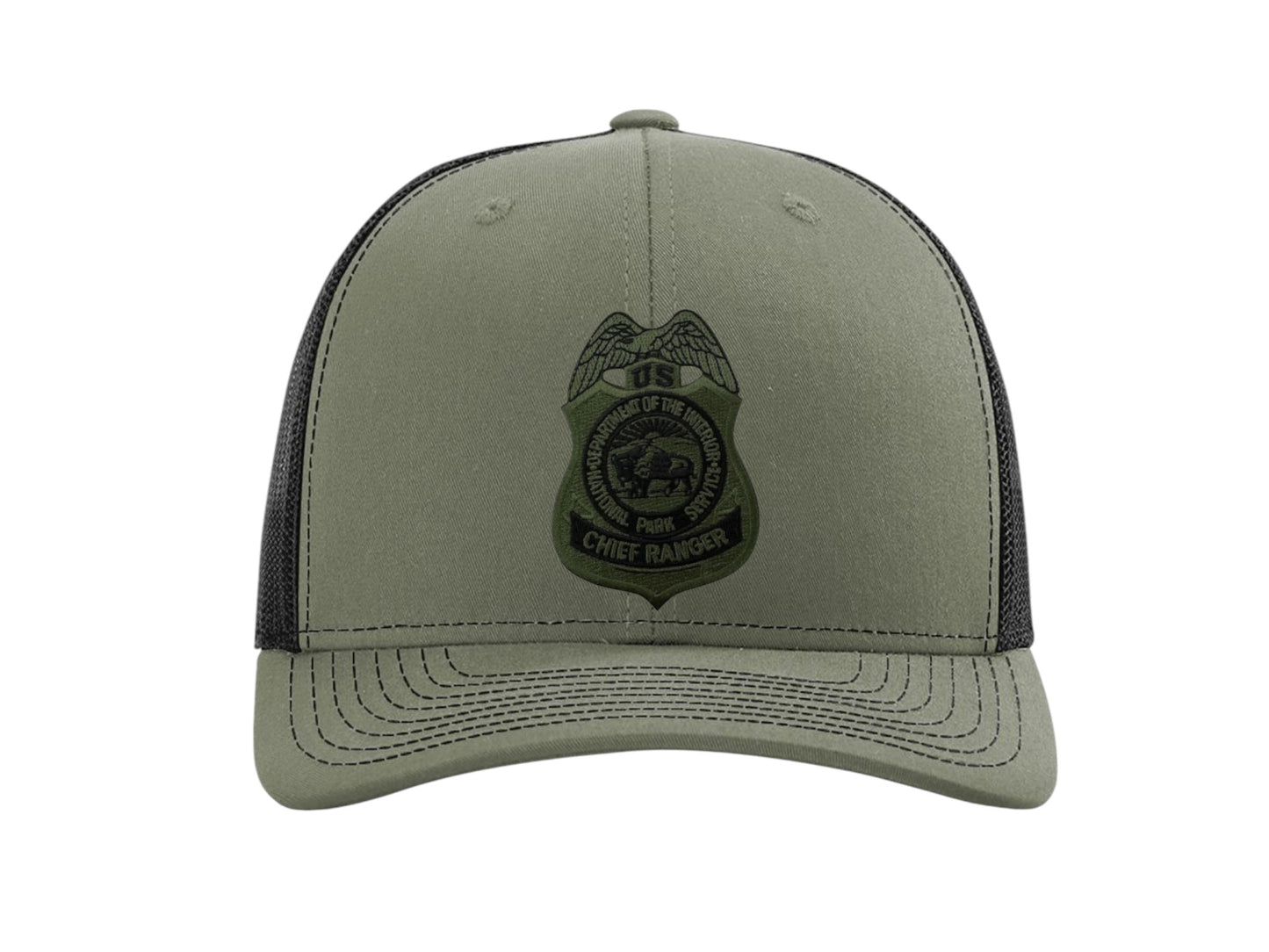 NPS BADGE ON RICHARDSON HAT
