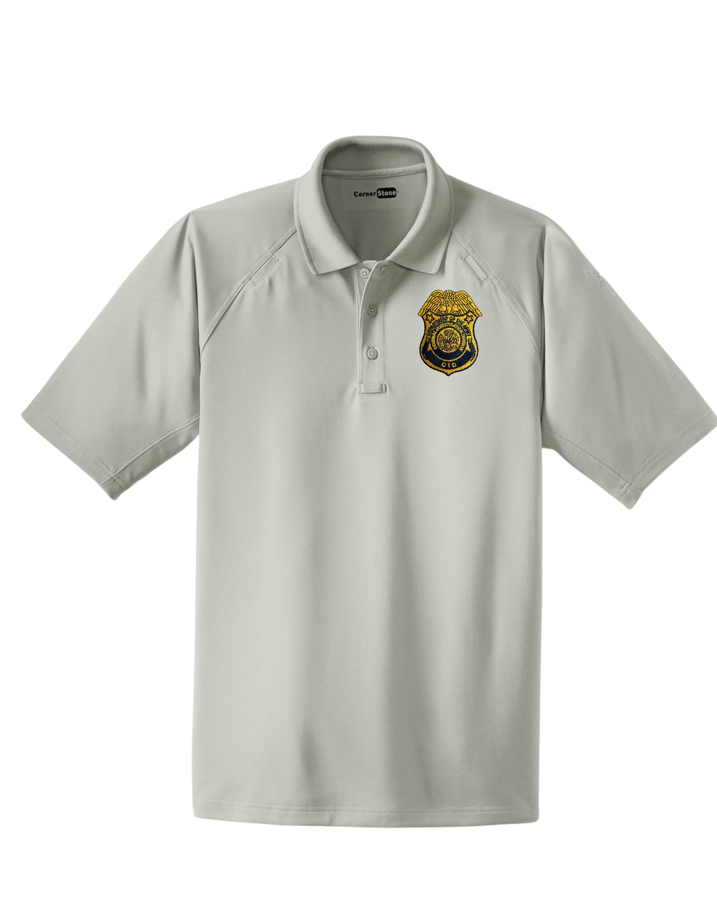 MEN'S ARMY CID EMBROIDERED BADGE (WITH CID) TACTICAL POLO-CS410
