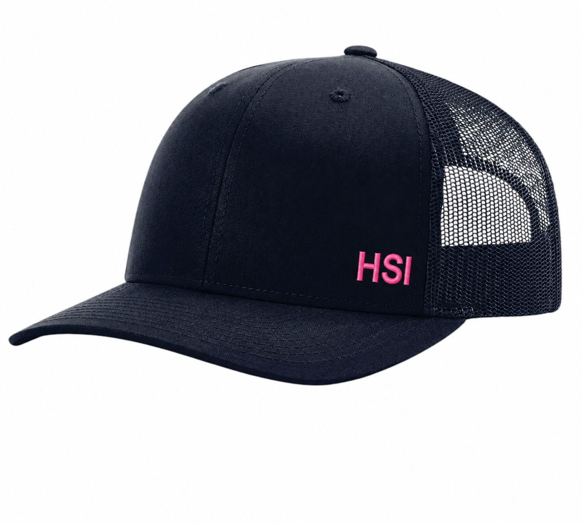 PINK HSI LETTERS ON RICHARDSON HAT