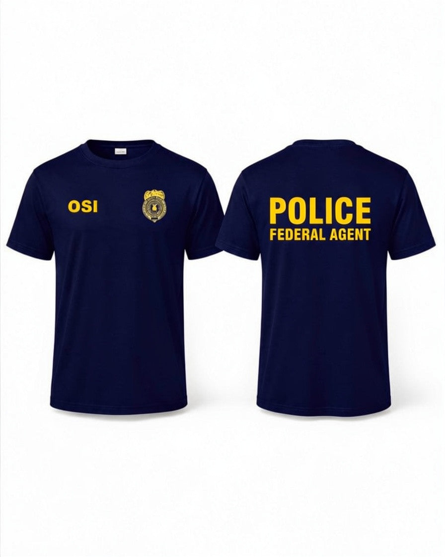 AF OSI RAID T-SHIRT GOLD INK