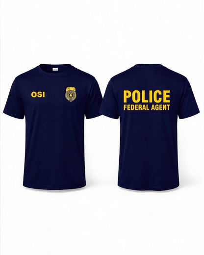 AF OSI RAID T-SHIRT GOLD INK