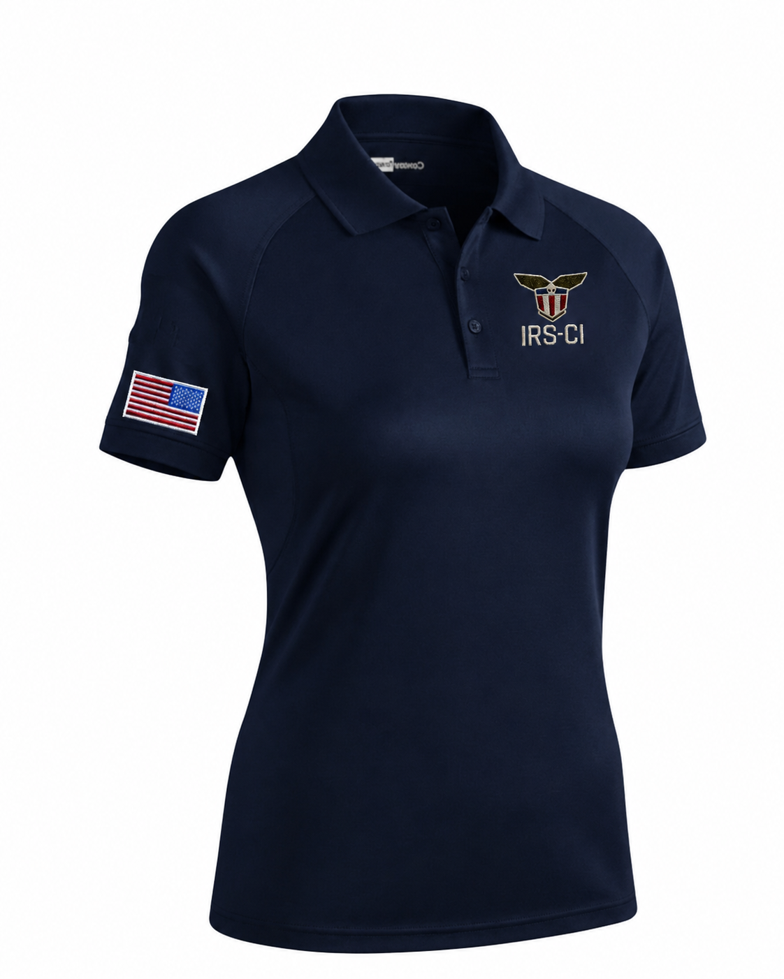 LADIES'S IRS CI S/A SEAL W/ REV MULTI FLAG POLO-CS411