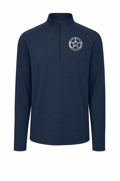 MEN'S EMB USMS STAR SPORT TEK SPORT WICK STRETCH 1/2 ZIP PULLOVER-ST850