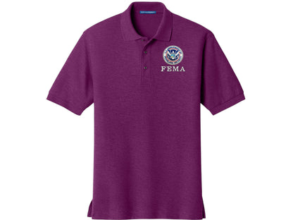 MEN'S FEMA BADGE PORT AUTHORITY POLO - K500