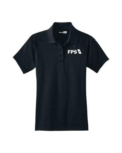 WOMEN'S FPS PRINTED CORNERSTONE PERFORMANCE TACTICAL POLO-CS411