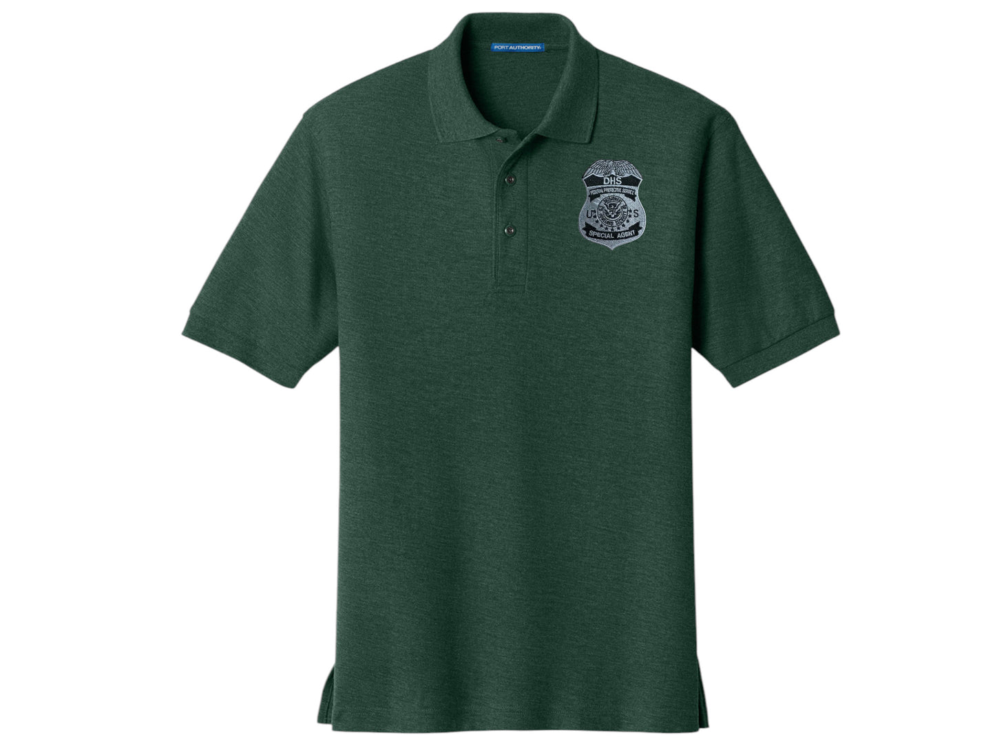 MEN'S DHS FPS BADGE PORT AUTHORITY POLO - K500