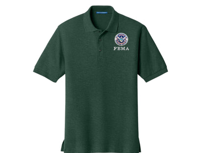MEN'S FEMA BADGE PORT AUTHORITY POLO - K500