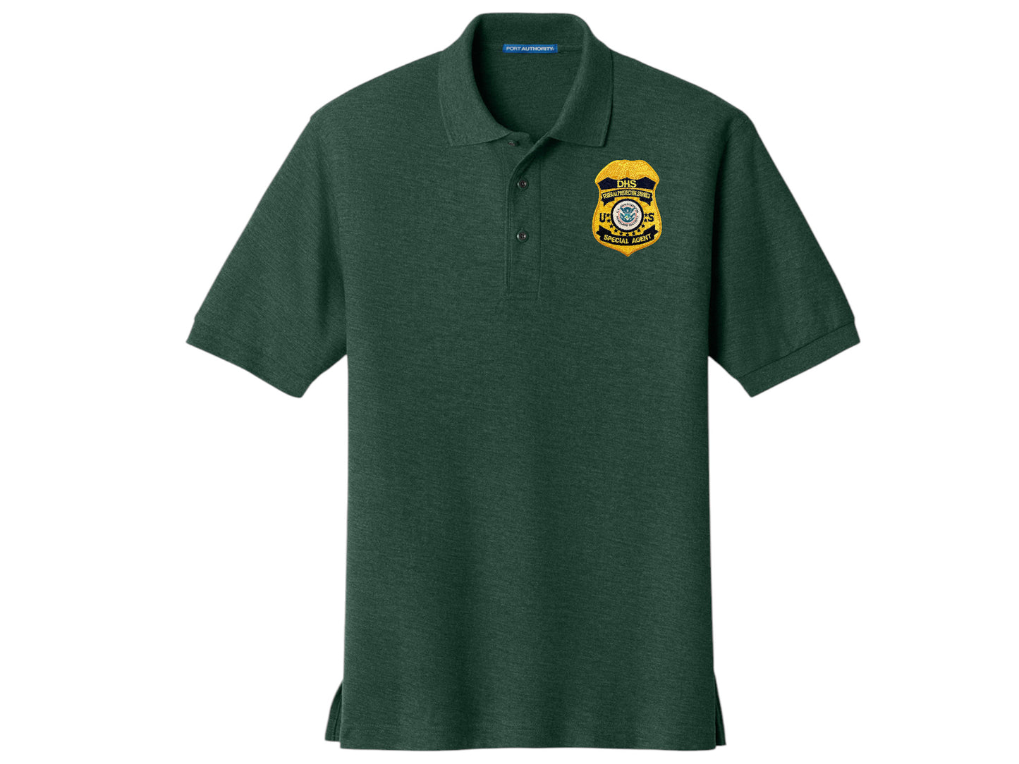 MEN'S DHS FPS BADGE PORT AUTHORITY POLO - K500