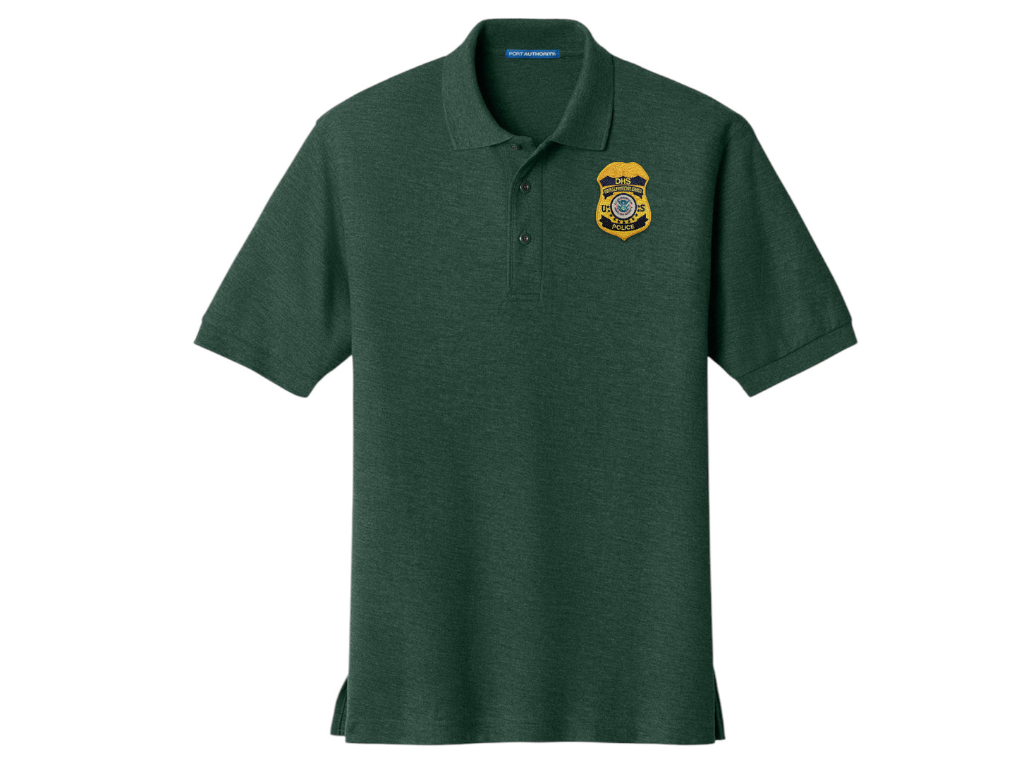 MEN'S DHS FPS BADGE PORT AUTHORITY POLO - K500