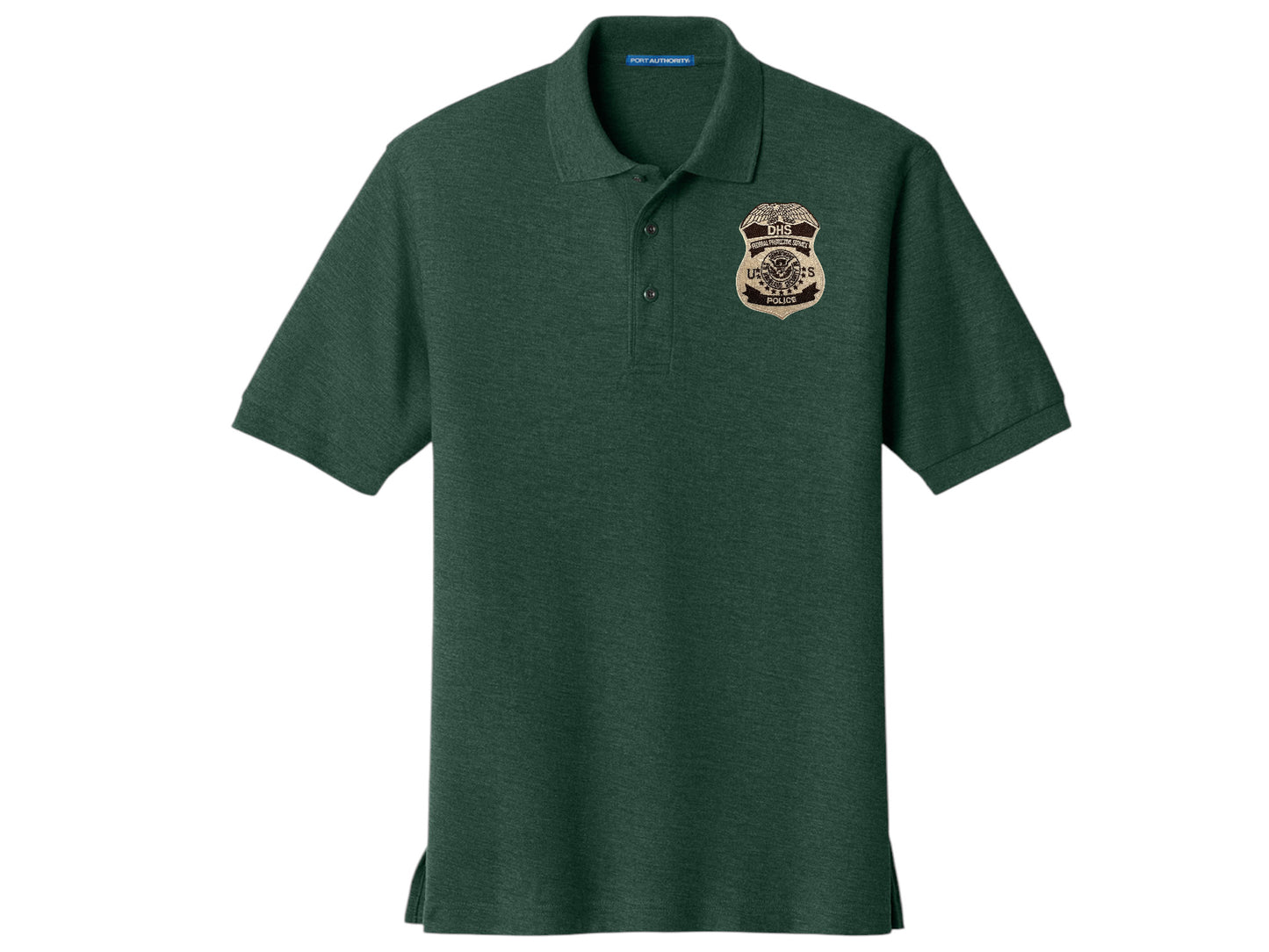 MEN'S DHS FPS BADGE PORT AUTHORITY POLO - K500