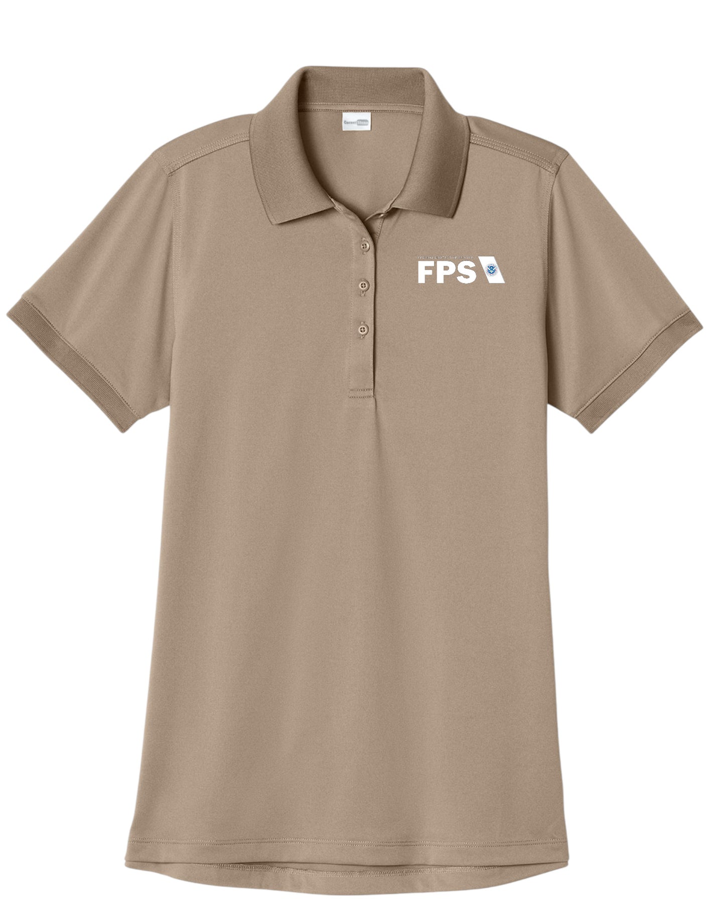 WOMEN'S FPS PRINTED CORNERSTONE WORKWEAR PRO POLO-CS451