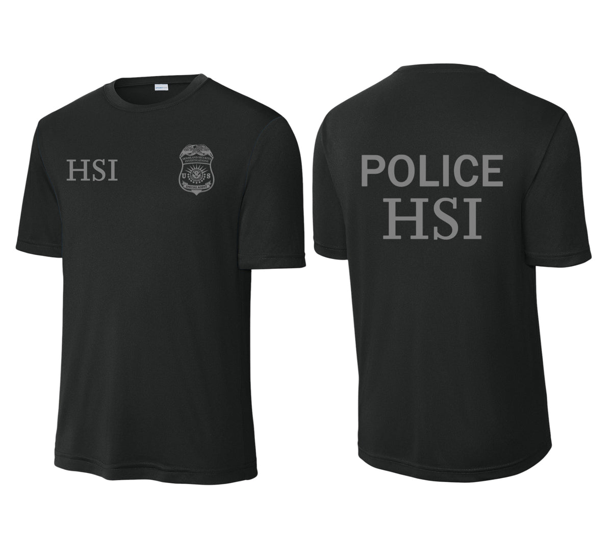 HSI SPECIAL AGENT WICKING RAID T-SHIRT-ST350