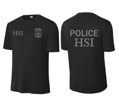 HSI SPECIAL AGENT WICKING RAID T-SHIRT-ST350