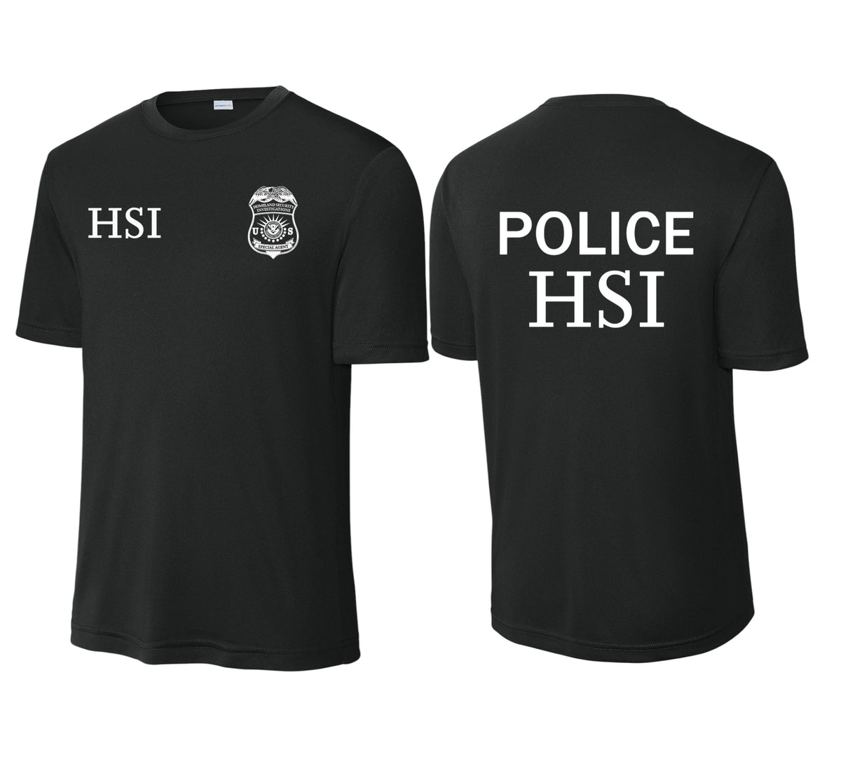 HSI SPECIAL AGENT WICKING RAID T-SHIRT-ST350