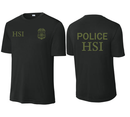 HSI SPECIAL AGENT WICKING RAID T-SHIRT-ST350