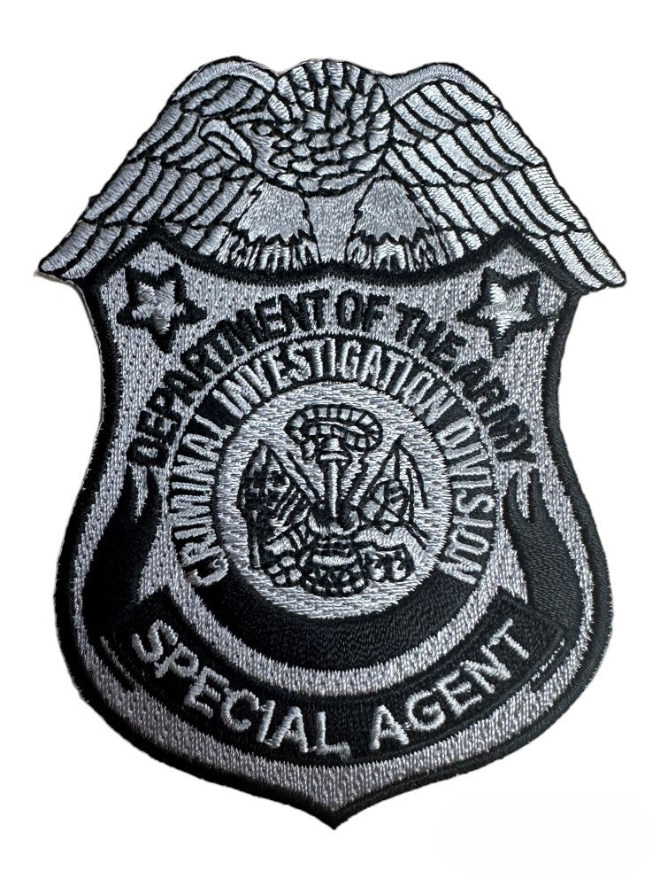 Secret Agent Patch ARMY CID SPECIAL AGENT PATCH 3 1/2 INCH – Sally's Cop Shop