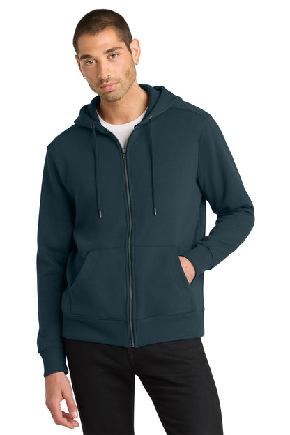 DT1103 FLEECE FULL ZIP HOODIE