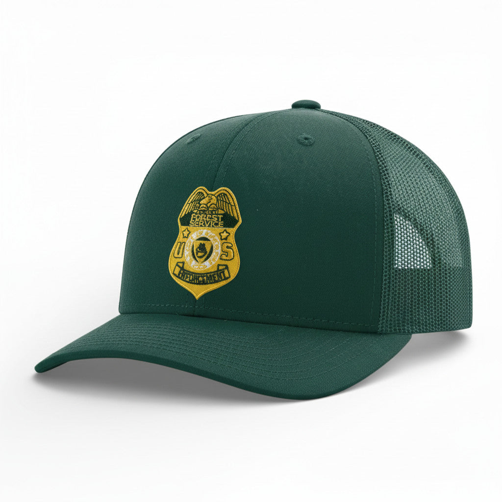 USFS ENFORCEMENT BADGE RICHARDSON HAT 112