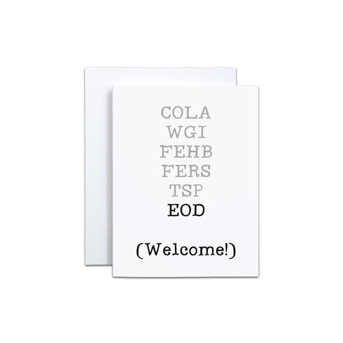 EOD Card
