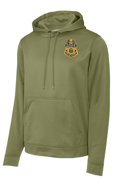 CBP AIR AND MARINE WICKING HOODIE-F244