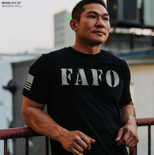 GRUNT STYLE FAFO T-SHIRT - BLACK