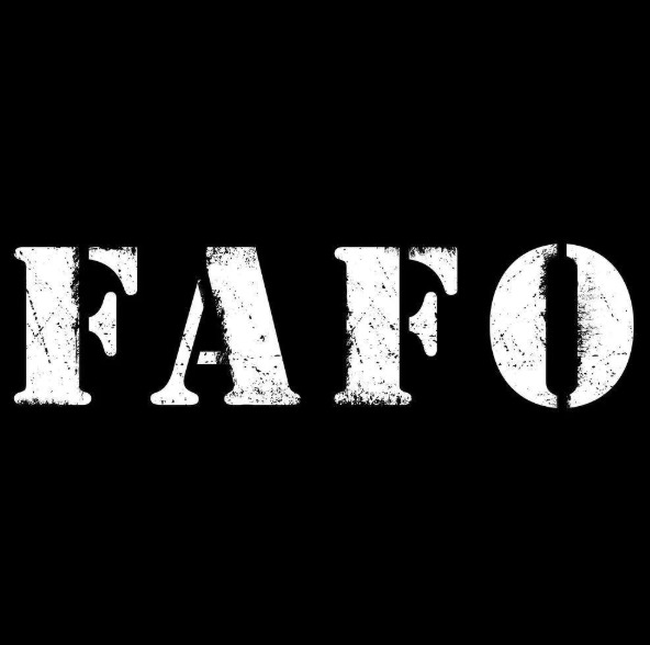 GRUNT STYLE FAFO T-SHIRT - BLACK
