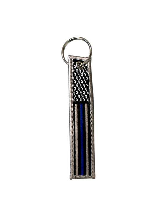 ROTHCO BLUELINE FLAG KEYCHAIN