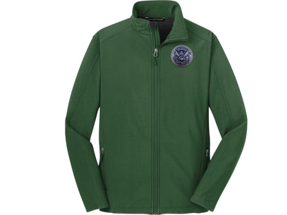 MEN'S SOFT SHELL JACKET DHS SEAL EMBROIDERED