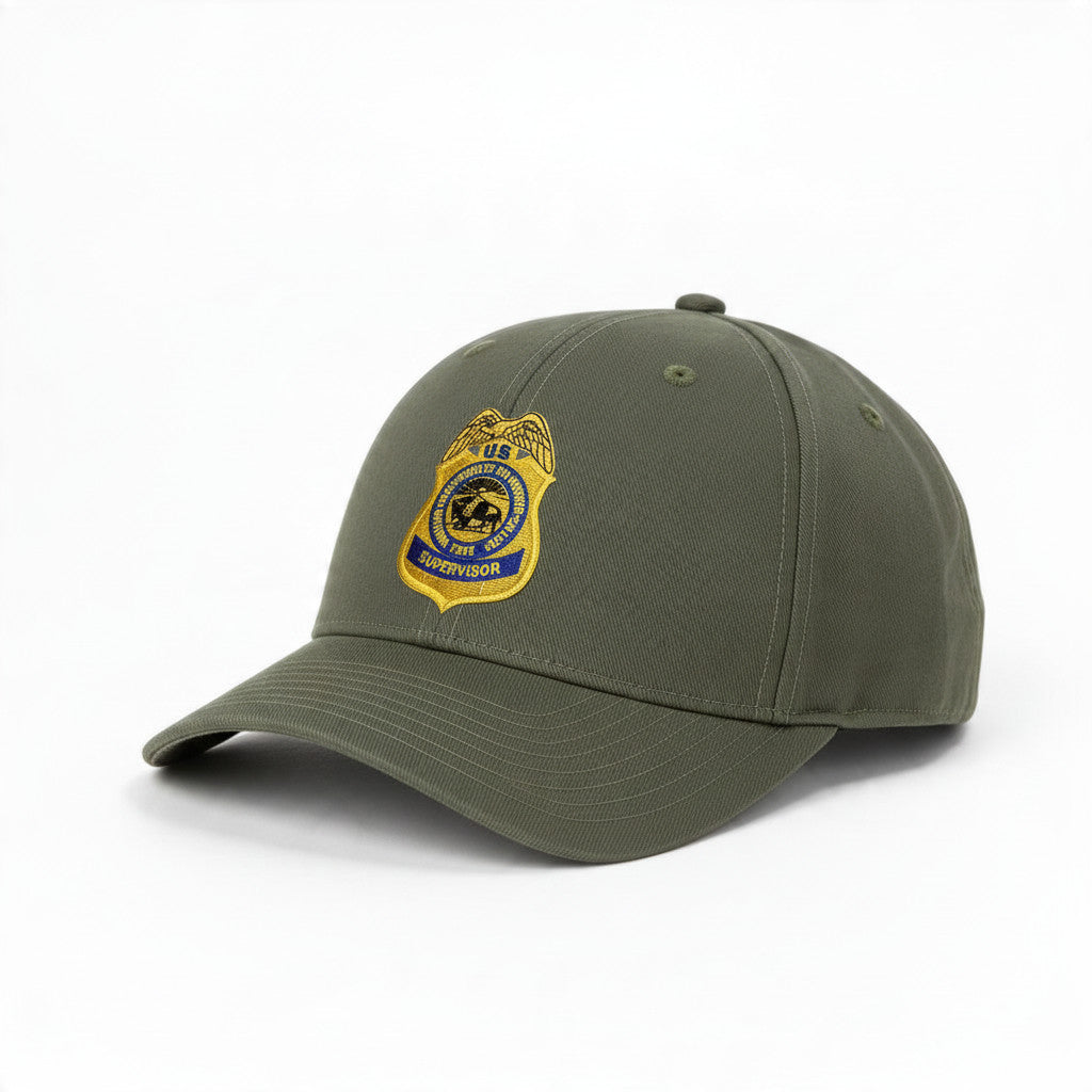 NPS SUPERVISOR BADGE ON FLEXFIT HAT